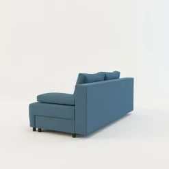 FN Design Sofa 3-osobowa niebieska BAHAMA