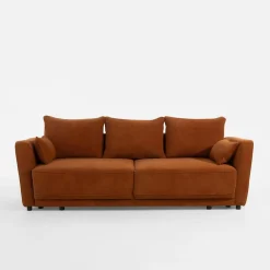 Instilo Sofa 3-osobowa pomarańczowa ANDORA