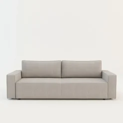 Exline Sofa 3-osobowa rozkładana SPARK popielata