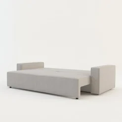 Exline Sofa 3-osobowa rozkładana SPARK popielata