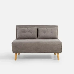 inny Sofa 2-osobowa szara LAVILLA