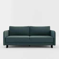 inny Sofa 3-osobowa szaroniebieska BRUNO