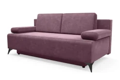Sofa 3-osobowa wrzosowa CASEY