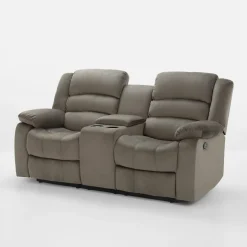 Sofy| Sofa 2-osobowa z funkcją relaks i barkiem ZOLKA