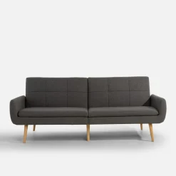 inny Sofa podwójnie rozkładana szara LUBERTO