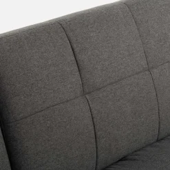 inny Sofa podwójnie rozkładana szara LUBERTO