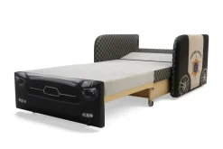 Dzieci Milo Sofa POLICE 1-osobowa, rozkładana