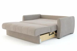 Sofa rozkładana beżowa DALIA