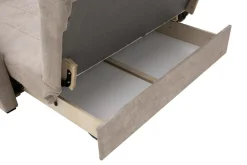 Sofa rozkładana beżowa DALIA