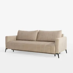 Sofy|Instilo Sofa rozkładana beżowa MARION