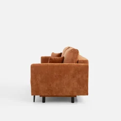 Sofy|Comfort Line Sofa rozkładana ceglasta CAVA