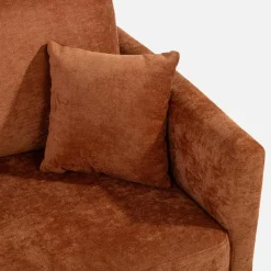 Sofy|Comfort Line Sofa rozkładana ceglasta CAVA