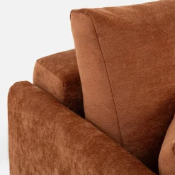 Sofy|Comfort Line Sofa rozkładana ceglasta CAVA