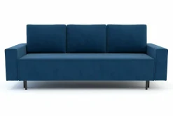 Exline Sofa rozkładana ciemnoniebieska KAMALA