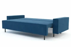 Exline Sofa rozkładana ciemnoniebieska KAMALA