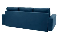 Exline Sofa rozkładana ciemnoniebieska KAMALA