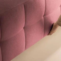 Sofa rozkładana ciemnoróżowa LILI