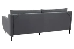 Sofy|Fresh Sofa rozkładana ciemnoszara 3-osobowa ETNA