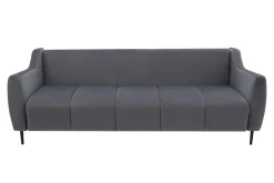 Sofy|Fresh Sofa rozkładana ciemnoszara 3-osobowa ETNA