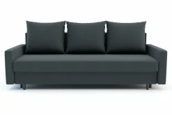 Sofy|Exline Sofa rozkładana ciemnoszara KELLY