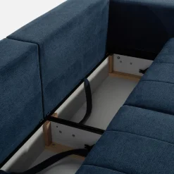 inny Sofa rozkładana granatowa CORTONA