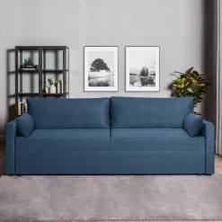 Sofa rozkładana granatowa TAGO