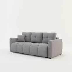 Sofy|inny Sofa rozkładana jasnoszara ARDEA