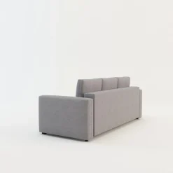 Sofy|inny Sofa rozkładana jasnoszara ARDEA
