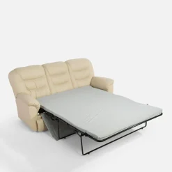 Sofy|inny Sofa rozkładana kremowa CARMEL