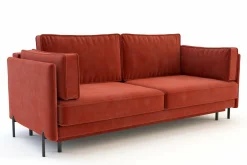 Sofy|Instilo Sofa rozkładana na wysokich nóżkach ADELE