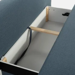 Exline Sofa rozkładana niebieska TREVISO
