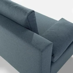 Exline Sofa rozkładana niebieska TREVISO