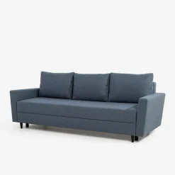 Sofy|inny Sofa rozkładana niebieska STACY