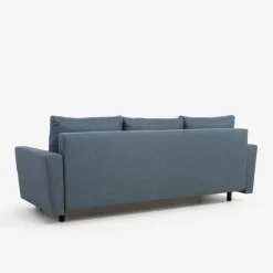 Sofy|inny Sofa rozkładana niebieska STACY