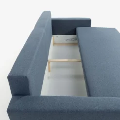 Sofy|inny Sofa rozkładana niebieska STACY