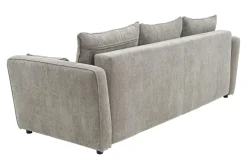 Sofy|Instilo Sofa rozkładana 3-osobowa beżowa ANDORA