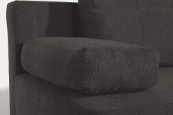 Exline Sofa rozkładana 3-osobowa ciemnoszara ARIEL