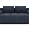Sofa rozkładana 3-osobowa granatowa AGRI