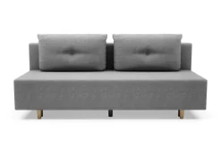 Sofy|Exline Sofa rozkładana 3-osobowa jasnoszara OTTA BIS