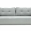 Sofa rozkładana 3-osobowa jasnoszara TAMPA