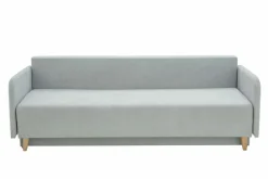 Sofa rozkładana 3-osobowa jasnoszara TAMPA