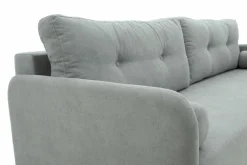 Sofa rozkładana 3-osobowa jasnoszara TAMPA