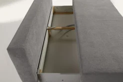 Sofy|Exline Sofa rozkładana 3-osobowa jasnoszara ARIEL