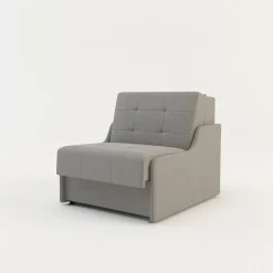 Sofy| Sofa rozkładana 1-osobowa jasnoszara MATI I
