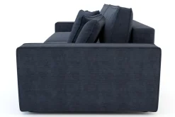 Sofy| Sofa rozkładana 4-osobowa MARKOS ciemnoniebieska
