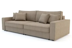 Sofy| Sofa rozkładana 4-osobowa MARKOS beżowa