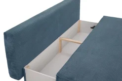 Mavik Sofa rozkładana 3-osobowa niebieska UNO
