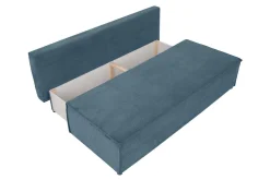 Mavik Sofa rozkładana 3-osobowa niebieska UNO