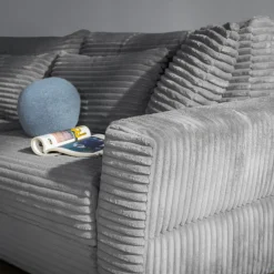 Sofa rozkładana 4-osobowa NOEMI jasnoszary