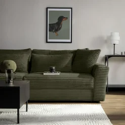 Sofa rozkładana 4-osobowa NOEMI zielony